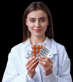 Profissional do curso atendente-de-farmacia